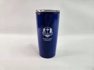 Ryder Cup 2020 Mug Blue Preowned Tumbler 20oz 127110 Whistling Straits Kohler - Picture 1 of 9