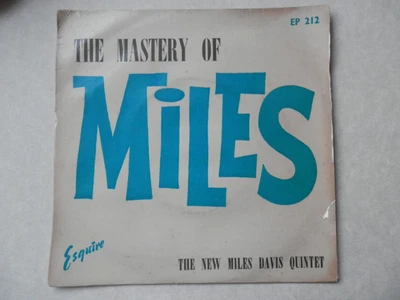 The Mastery of Miles Davis Quintet John Coltrane UK 1st Esquire EP 212 Bebop 7" - Image 1 of 4