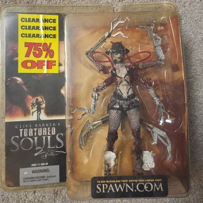Boneco Szaltax Clive Barker's Tortured Souls 2 The Fallen 2002 McFarlane NOVO - Imagem 1 de 2