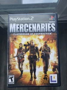 Mercenaries: Playground of Destruction PS2 (Sony PlayStation 2, 2005) Komplett  - Bild 1 von 4