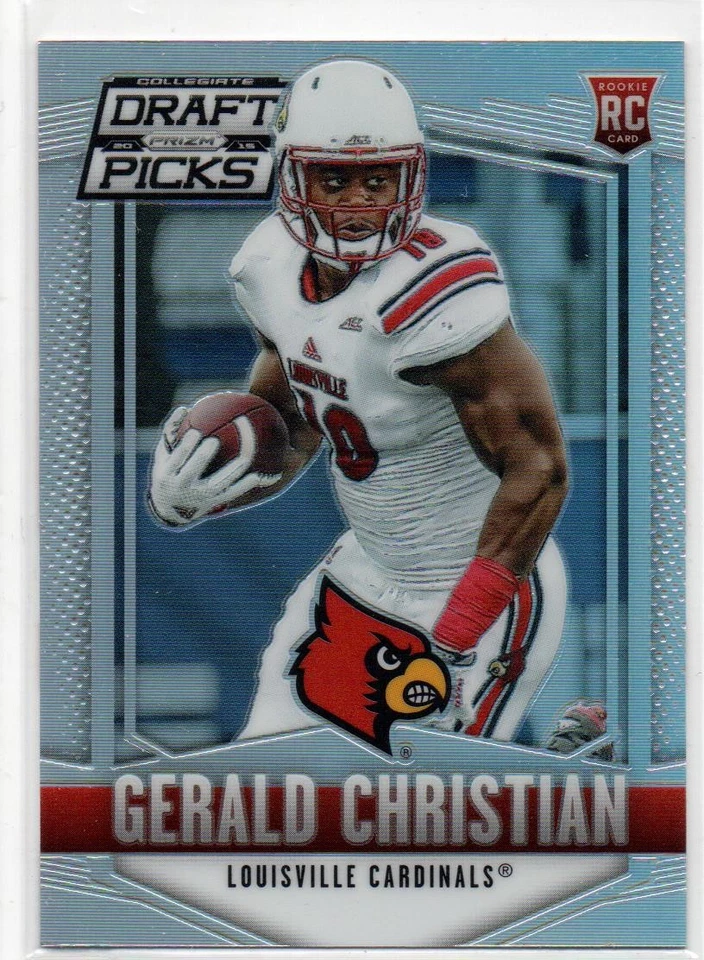 2015 Prizm Draft Picks Silver #180 Gerald Christian Louisville Cardinals RC zzz - Image 1 of 1