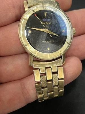 WALTHAM 25 Jewels Gold Filled Self-Winding Wristwatch - Working - Image 1 of 4