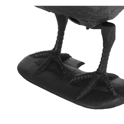 ˜Crow Decoy PE Black Simulation Courtyard Decoration With Pole For Attractin DS - Image 1 of 4