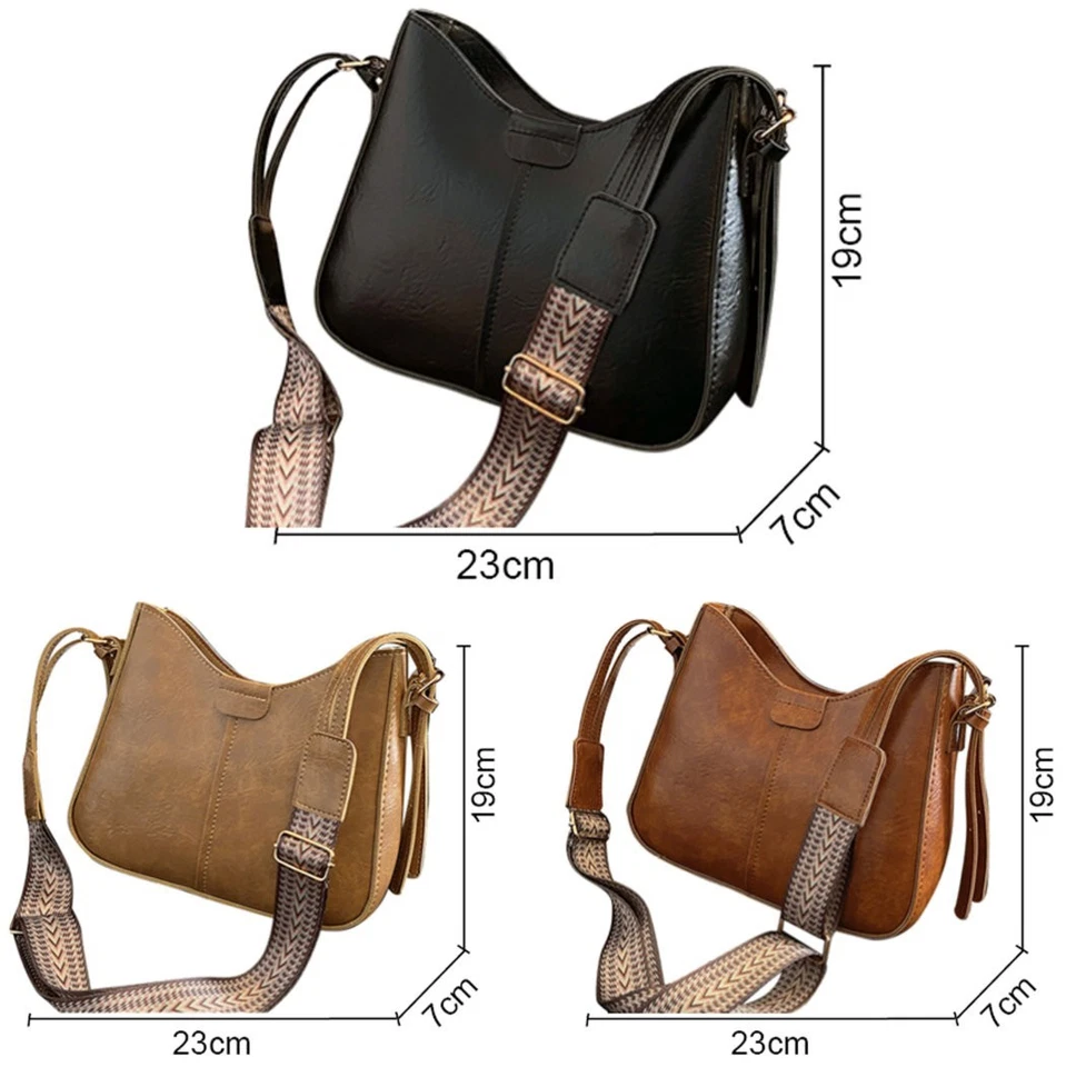 GIL DESIGN Damen Handtasche Tasche Schultertasche Lederoptik 3 Tolle Varianten