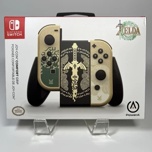 PowerA OFFICIAL Joy-Con Comfort Grip *DECAYED MASTER SWORD EDITION* (Switch) New - Picture 1 of 5