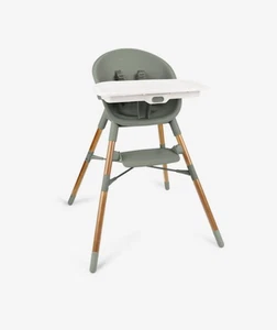 Skip Hop Baby High Chair, Eon 4-in-1 toddler chair w/ harness Thyme #DB9806 - Picture 1 of 7