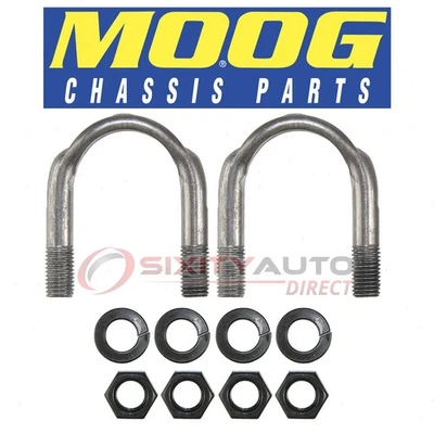 MOOG Rear Universal Joint U-Bolt Kit for 1965-1971 Jeep J-3800 - Driveline gh Foto 1 de 4