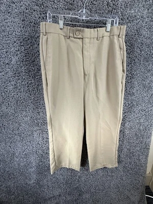 Pantalones chinos Haband para hombre 34/28 beige pierna recta bolsillos ajustados cómodo Foto 1 de 4