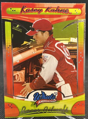 2004 Wheels American Thunder Kasey Kahne Racer Rituals Card No.64 - Image 1 of 2