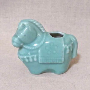 #10 Japanese Good Luck Oriental Zodiac Ceramic Toothpick Holder 7cm / UMA Horse - Picture 1 of 8