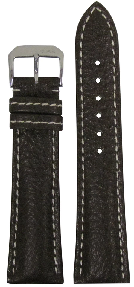 Correa de reloj de cuero 18 mm RIOS1931 para Panatime Mocha Montana Buffalo 114/82 18/16 Foto 1 de 1