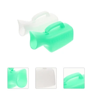 Reusable Female Urinal 2Pcs 1000ML Urine Container For Travel Camping - Picture 1 of 12