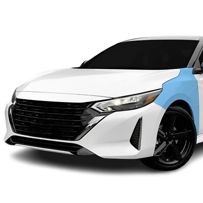 预切油漆保护膜透明文胸PPF套件适用于日产Sentra 2024+ — 第 1/4 张图片