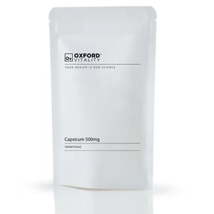 Capsicum Tabletten 500 mg, hochfester Extrakt, vegan, UK, Oxford Vitality