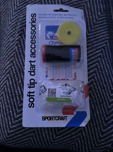 SportCraft 79033- Soft Tip Dart Accessories Kit Pack Game Indoor Darts NEW NOS - Picture 1 of 3