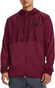 NEW Men's Under Armour Storm Fleece Full Zip Hoodie Burgundy XLarge MSRP $90 - Picture 1 of 12