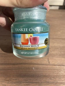 Yankee Candle Bahama Breeze Small Jar Rare 3,7 oz unbenutzt grün Beachy Retired - Bild 1 von 4