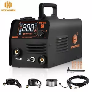 HZXVOGEN 200A 2IN1 MIG WELDER MMA DC INVERTER Schweißmaschine GASLESS Synergy DE - Bild 1 von 14