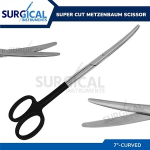Tijeras Supercut Metzenbaum 7" quirúrgicas dentales, veterinarias curvas grado alemán - Imagen 1 de 9