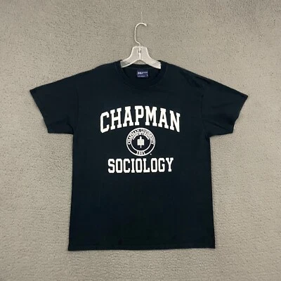 MV Sport T-Shirt Mens Large Chapman University Sociology Graphic Cotton College - Image 1 of 4