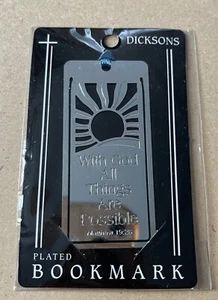 Dicksons plated bookmark - Picture 1 of 2