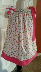 Pillowcase Dress Toddler kids Girls Clothing Handmade size 18-24 Months - Picture 1 of 2
