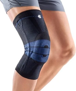 Vendaje para rodilla BAUERFEIND brace GenuTrain NEGRO / NEGRO Reduce Pain mejorar - Imagen 1 de 4