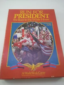 Run For President 1988 Brettspiel Das Rennen ins Weiße Haus Welt Buch - Bild 1 von 6