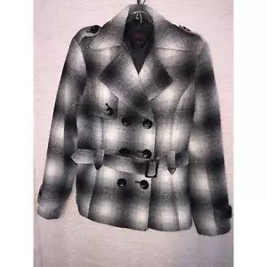 Vintage MAC by Mackintosh New England Belted  wool blend Jacket petite med. - Picture 1 of 9