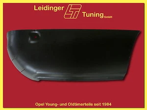Rekord D Commodore B Endspitze, Anschlußblech auf Seitenwand Seitenteil re. - Bild 1 von 1