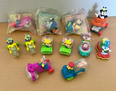 Lote de figuras Happy Meal Toys McDonald's Warner Bros Tiny Toons & Animaniacs de la década de 1990 Foto 1 de 2