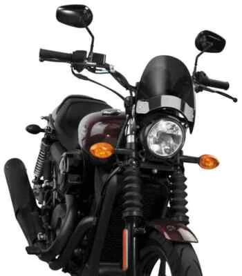 NC Parabrisas Tinte Oscuro Cromo Herrajes 9 pulgadas Honda Interstate 1300 10-15 Foto 1 de 4