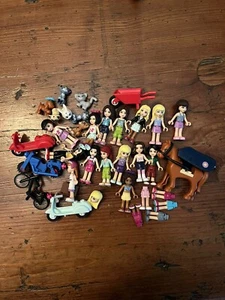 Lego Misc Minifigure Lot Mostly Friends Parts and accessories No Originals - Picture 1 of 3