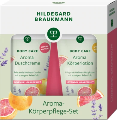 Hildegard Braukmann Body Care - Aroma-Körperpflege-Set Lavendel Grapefruit