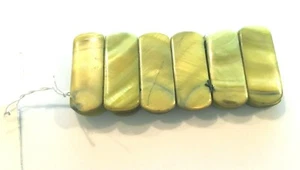 JCMACCESSORIES, Light Green Patterned Stretch Bracelet, NWOT - Picture 1 of 3