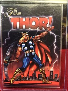 1994 Flair /GOD OF THUNDER / Origin Of Thor/Marvel Insert card 4