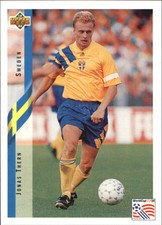 1994 Upper Deck World Cup Contenders English/Spanish #92 Jonas Thern