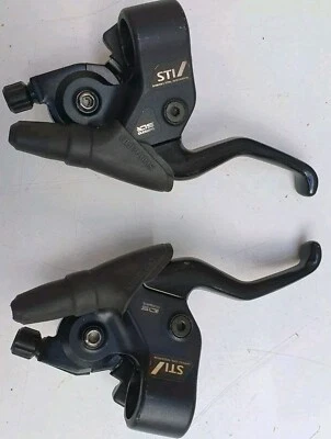 Shimano Deore XT Mk1 STI ST-M091s 7s 21 Speed  SLR+ *SERVICED* VvGC  - Image 1 of 4