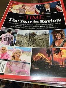 TIME THE YEAR IN REVIEW MAGAZINE -SPECIAL EDITION 2023 Taylor Swift Barbie T-337 - Picture 1 of 6