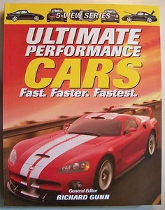 ULTIMATE PERFORMANCE CARS by Richard Gunn Softcover Book - Picture 1 of 4