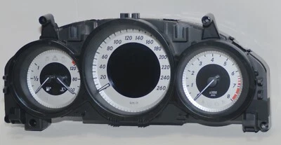 Mercedes W204 C180 Speedometer Tachometer Speedometer Petrol A2049004009 Genuine - Image 1 of 4