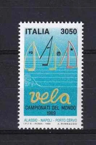 Italia 1989 Yvert 1807 vela deportiva MNH VF - Imagen 1 de 1