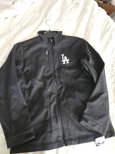 Mens Md G-III Sports by Carl Banks Los Angeles Dodgers Black MLB Full-Zip Jacket - Picture 1 of 11