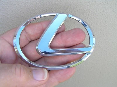 LEXUS 100mm BADGE Rear Boot Emblem  *Good* - image 1 of 2