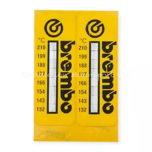 Brembo Temperature Indication Strips x2 for all Brembo calipers used on track - Picture 1 of 1