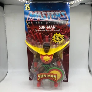 Mattel Masters of the Universe Origins Sun-Man Actionfigur IN HAND - Bild 1 von 2