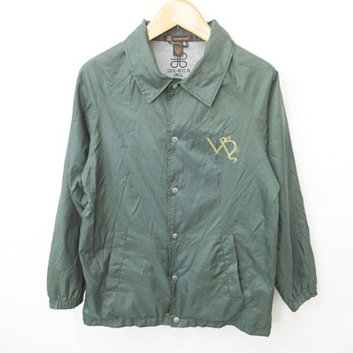 COACH Giacca Hariton HARRITON LOCAL BOYS stampa allenatore nylon verde beige S usata 40a5008b