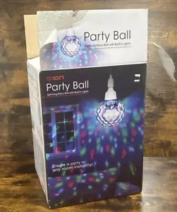 Party Ball 7" Motorized Spinning Disco Light Projection Bulb - Picture 1 of 6