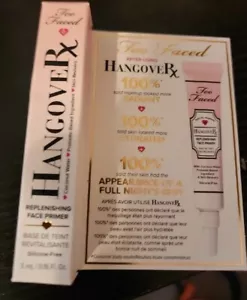 Too Faced Hangover Rx Replenishing Face Primer 0.16oz 5mL Travel Sample Mini New - Picture 1 of 2
