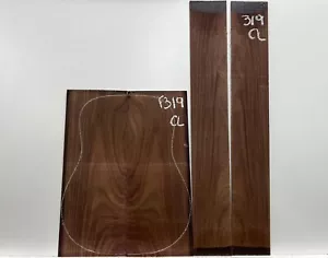 Figurative East Indian Rosewood Classical Guitar Rear Side Set #319 - Picture 1 of 7